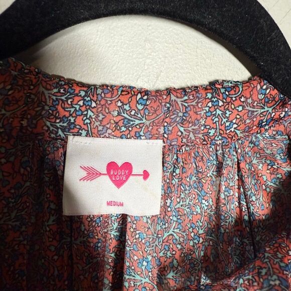 Buddy love Greta long sleeve flowy shapeless boho maxi dress - Picture 4 of 10